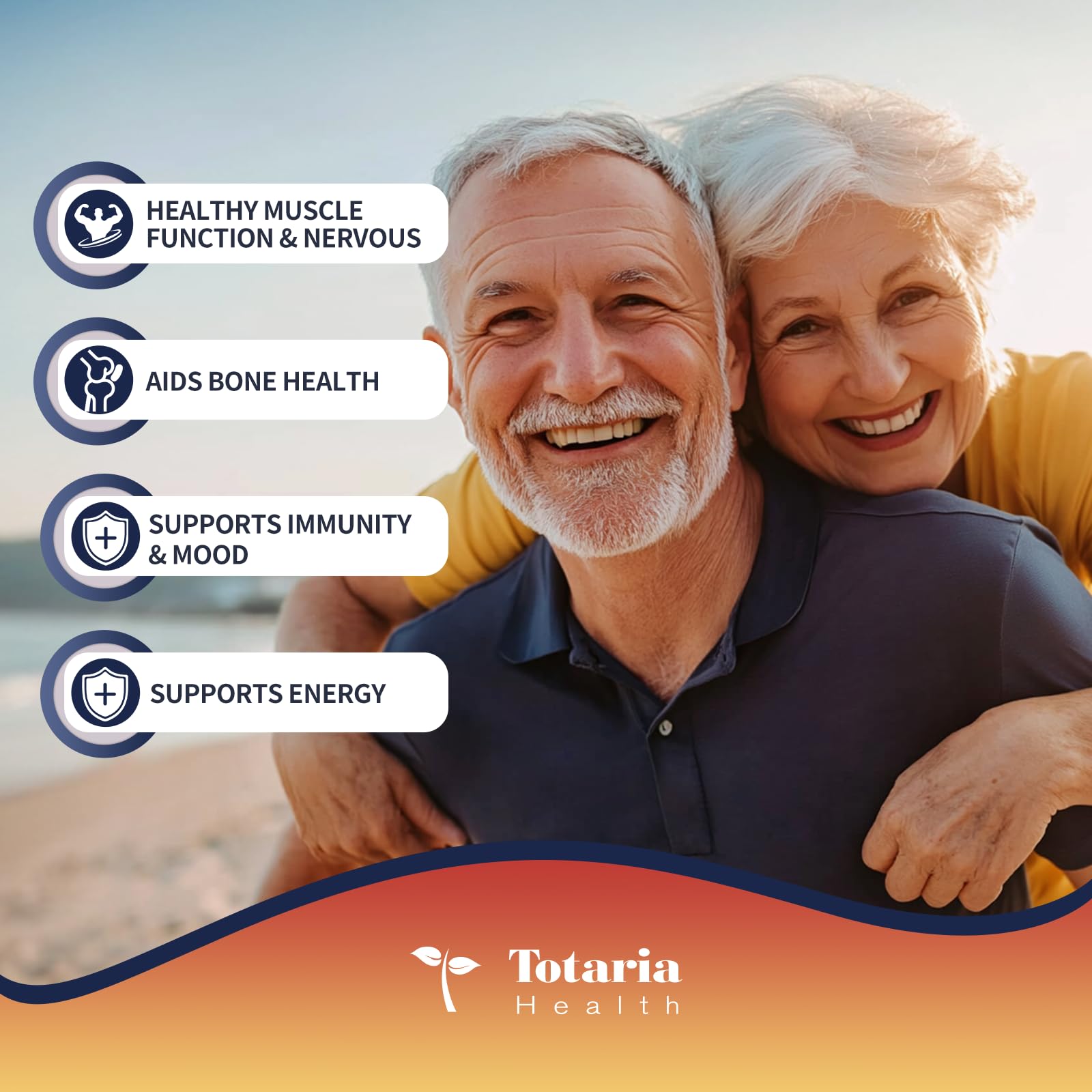 Totaria softgel en mano para comparar tamaño y dosificación