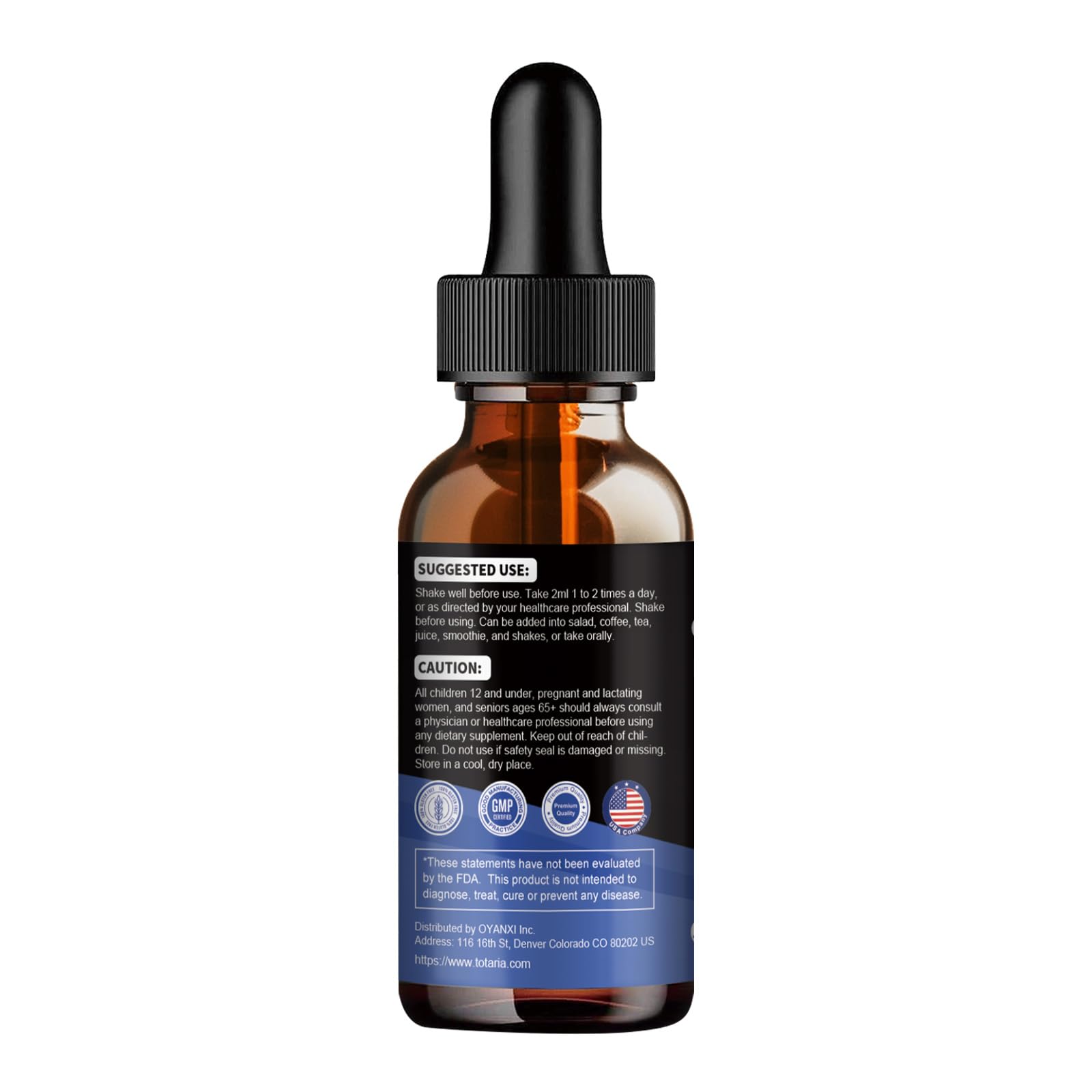 Totaria composición herbal detalle de ingredientes naturales y sinérgicos