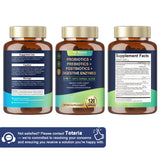 Frasco Totaria con enfoque en sello lateral y datos nutricionales confiables