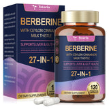 Totaria envase frontal Berberine Plus mostrando 120 cápsulas y beneficios