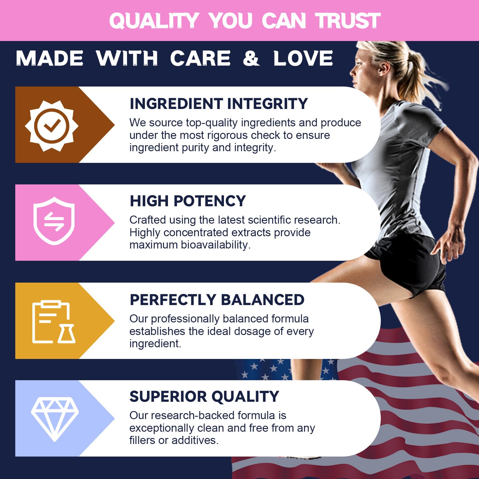 Totaria lifestyle con mujer activa representando bienestar y rutina complementaria de salud