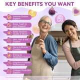 Totaria etiqueta con lista de ingredientes clave y beneficios visibles
