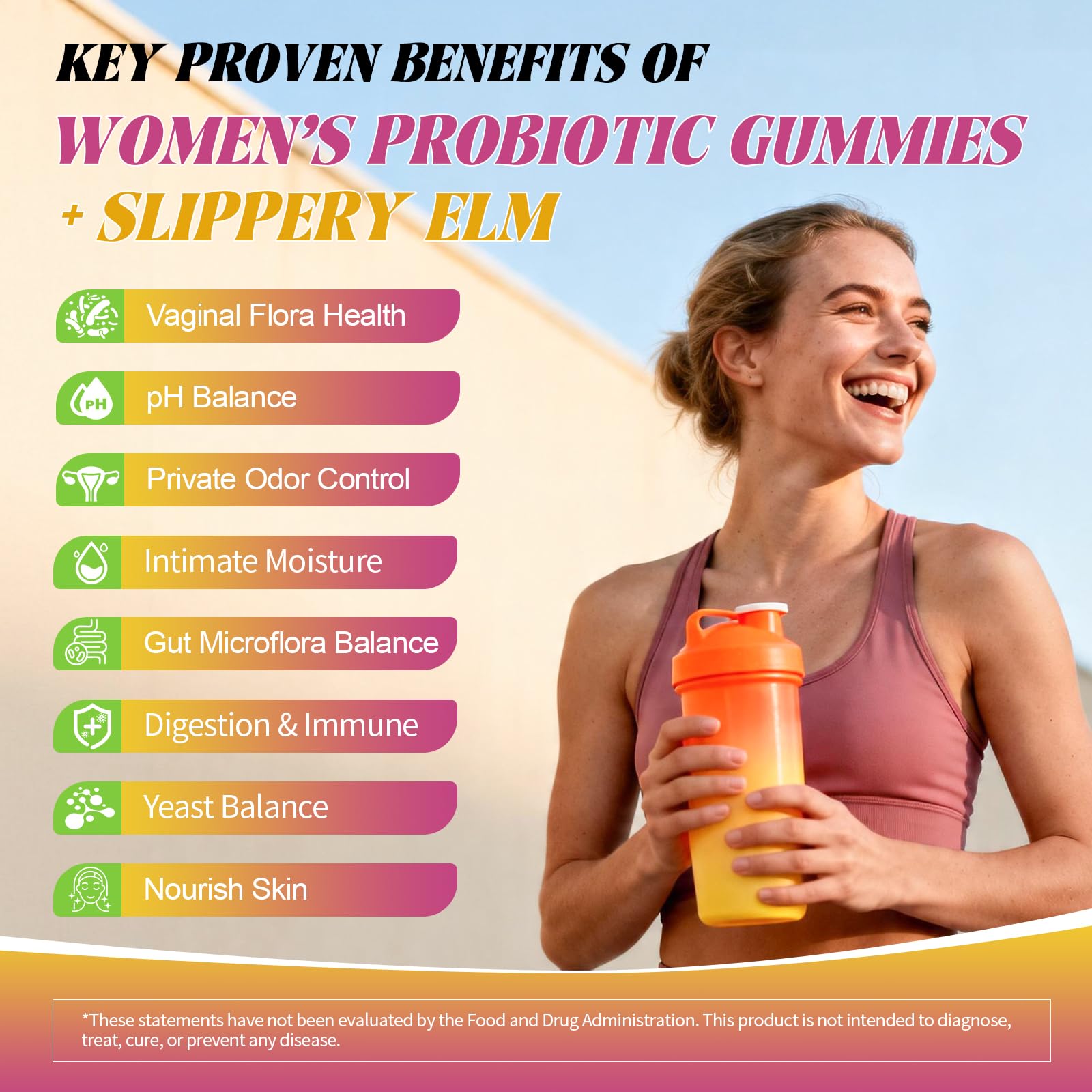 Totaria ingredientes clave como cranberry y slippery elm para equilibrio