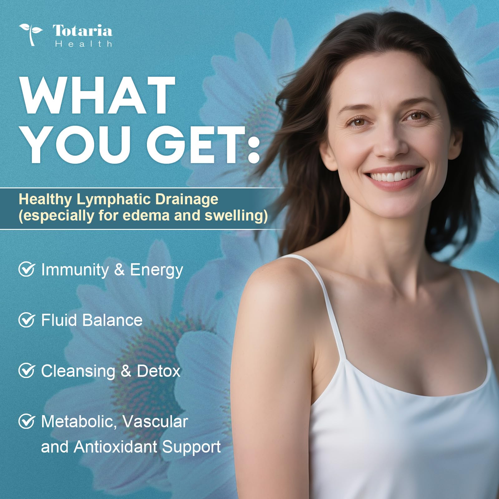 Totaria close-up del extracto en polvo resaltando pureza natural