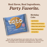 Toto galleta individual empacada, práctica protección y porción controlada