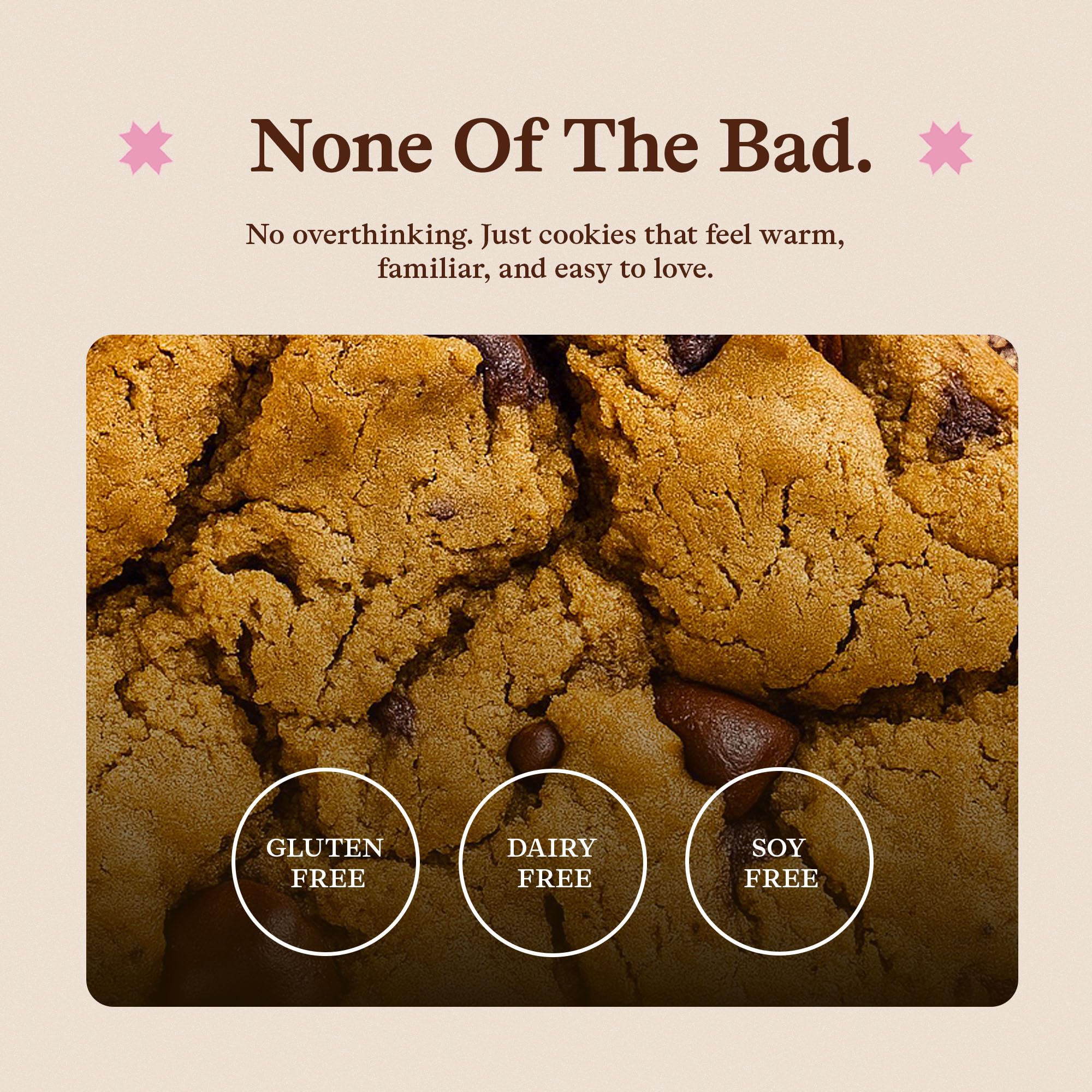 Toto mano sosteniendo galleta individual, práctico para llevar