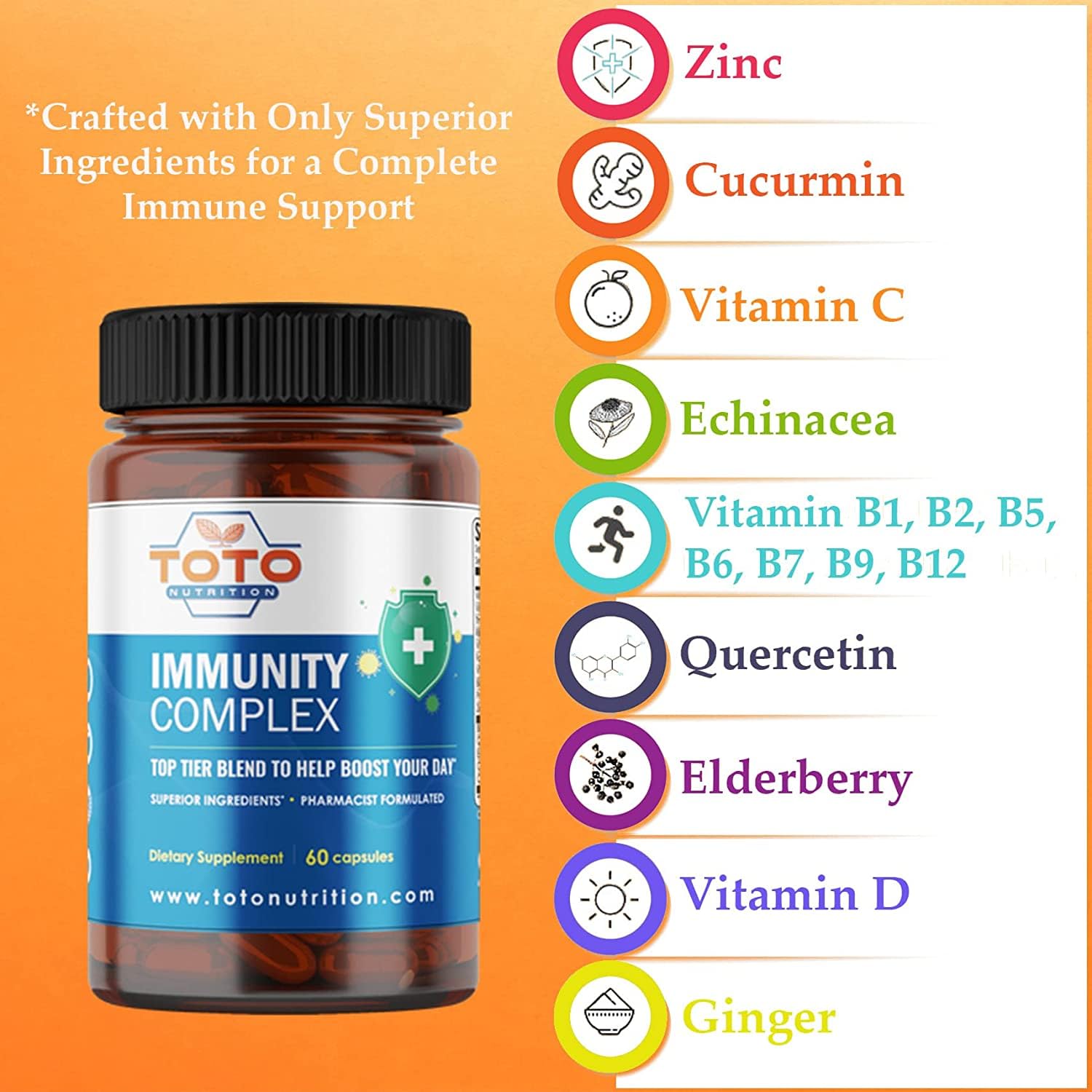 TotoNutrition primer plano de polvo e ingredientes naturales para pureza