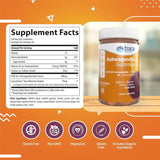 Trace Minerals frasco abierto con gomitas visibles para fácil consumo