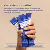Trace Minerals bebida lista en botella para hidratación post entrenamiento