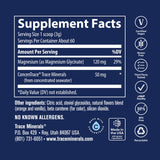 Trace Minerals tapa con sello de seguridad, conservación confiable