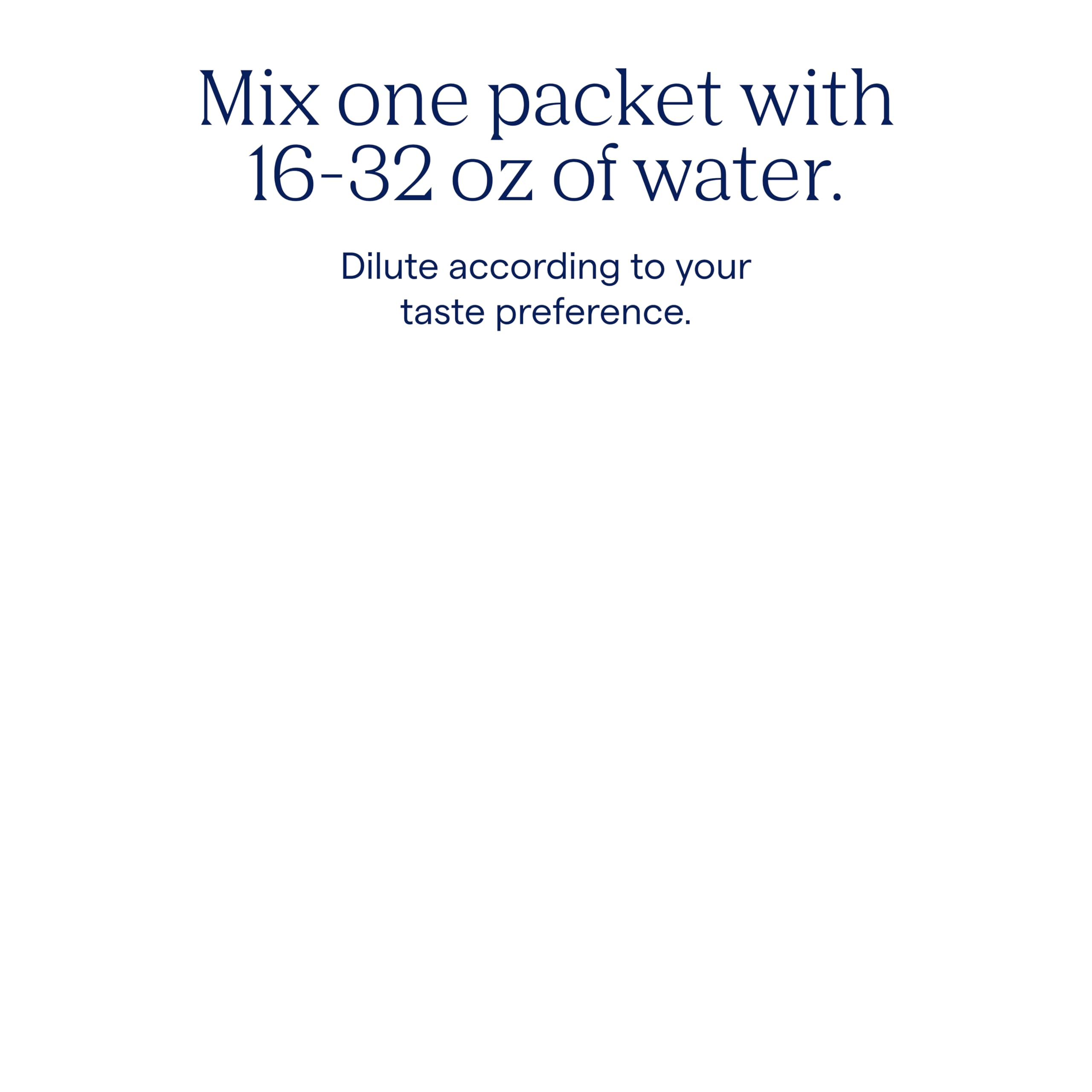 Trace Minerals sobre junto a mano para comparar tamaño y portabilidad