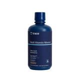 Trace Minerals etiqueta con lista de minerales y vitaminas para transparencia