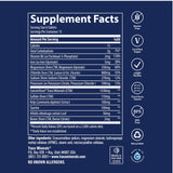 Trace Minerals etiqueta de ingredientes, información clara y transparente