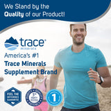 Trace Minerals etiqueta con lista de ingredientes y minerales traza