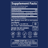 Trace Minerals etiqueta nutricional detallada mostrando dosis y pureza