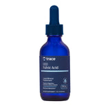 Trace Minerals frasco frontal mostrando presentación y beneficios visibles