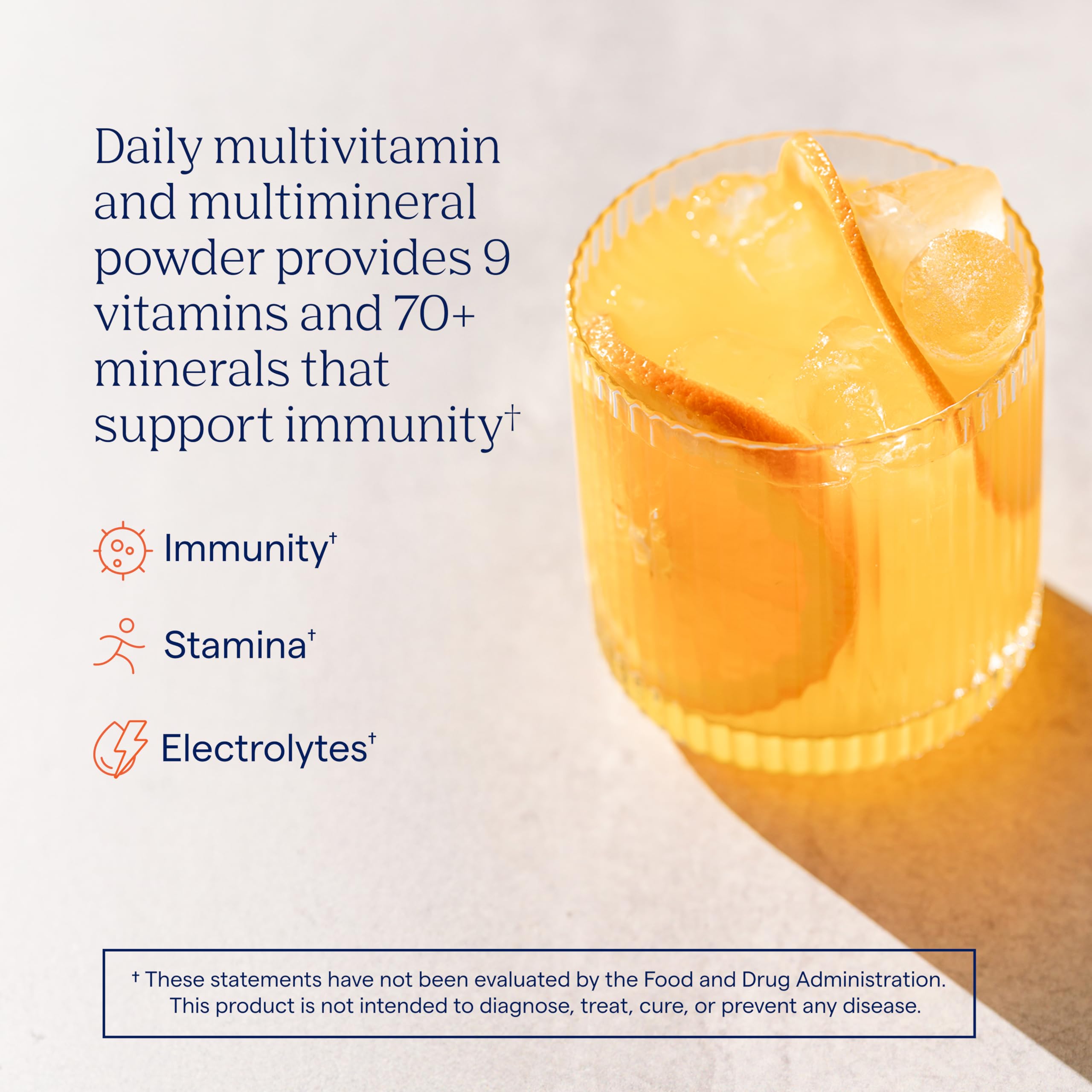 Trace Minerals sobre individual abierto listo para disolver, conveniencia para deportistas