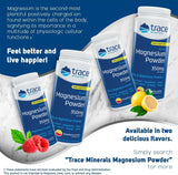 Trace Minerals Stress-X etiqueta con lista de ingredientes y certificaciones veganas y sin gluten