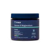 Trace Minerals envase frontal mostrando 350 mg por porción y sabor limón-lima