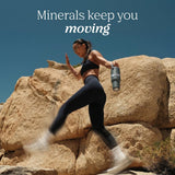 Trace Minerals comparación de tamaño del frasco para visualizar 8 fl oz