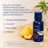 Trace Minerals detalle del líquido mostrando textura y apariencia apetecible