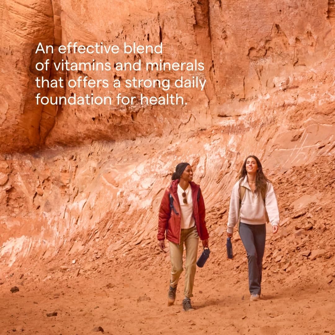 Trace Minerals cucharita dosificadora sirviendo multivitamínico para uso diario
