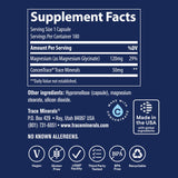 Trace Minerals cápsula en mano ejemplificando toma diaria y conveniencia
