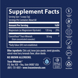 Polvo Trace Minerals usado en recetas y bebidas para integrar magnesio en el día a día