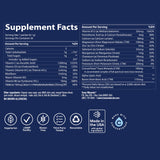 Trace Minerals bebida efervescente en vaso refrescante para rápida hidratación