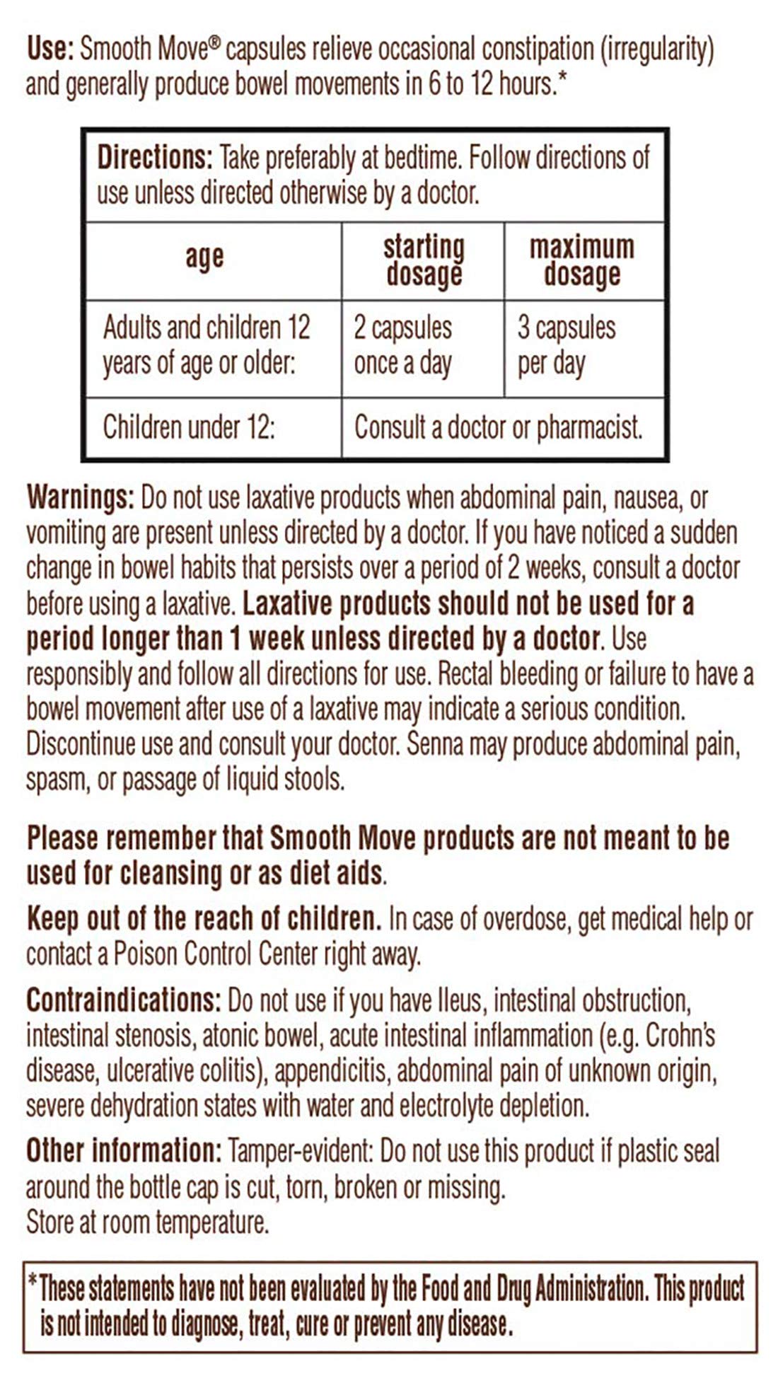 Traditional Medicinals etiqueta con información y pruebas de calidad visibles