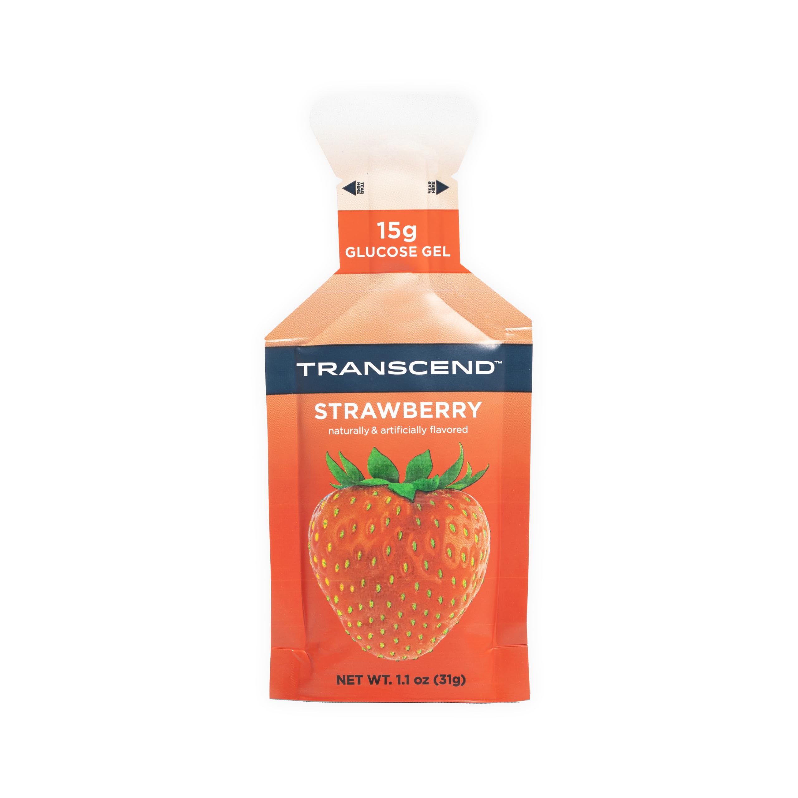 Transcend gel fresa vista frontal mostrando empaque y conveniencia