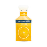 Transcend pack frontal naranja mostrando 24 sobres y beneficios portátiles