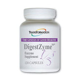 TRANSFORMATION envase frontal mostrando la etiqueta y beneficios digestivos