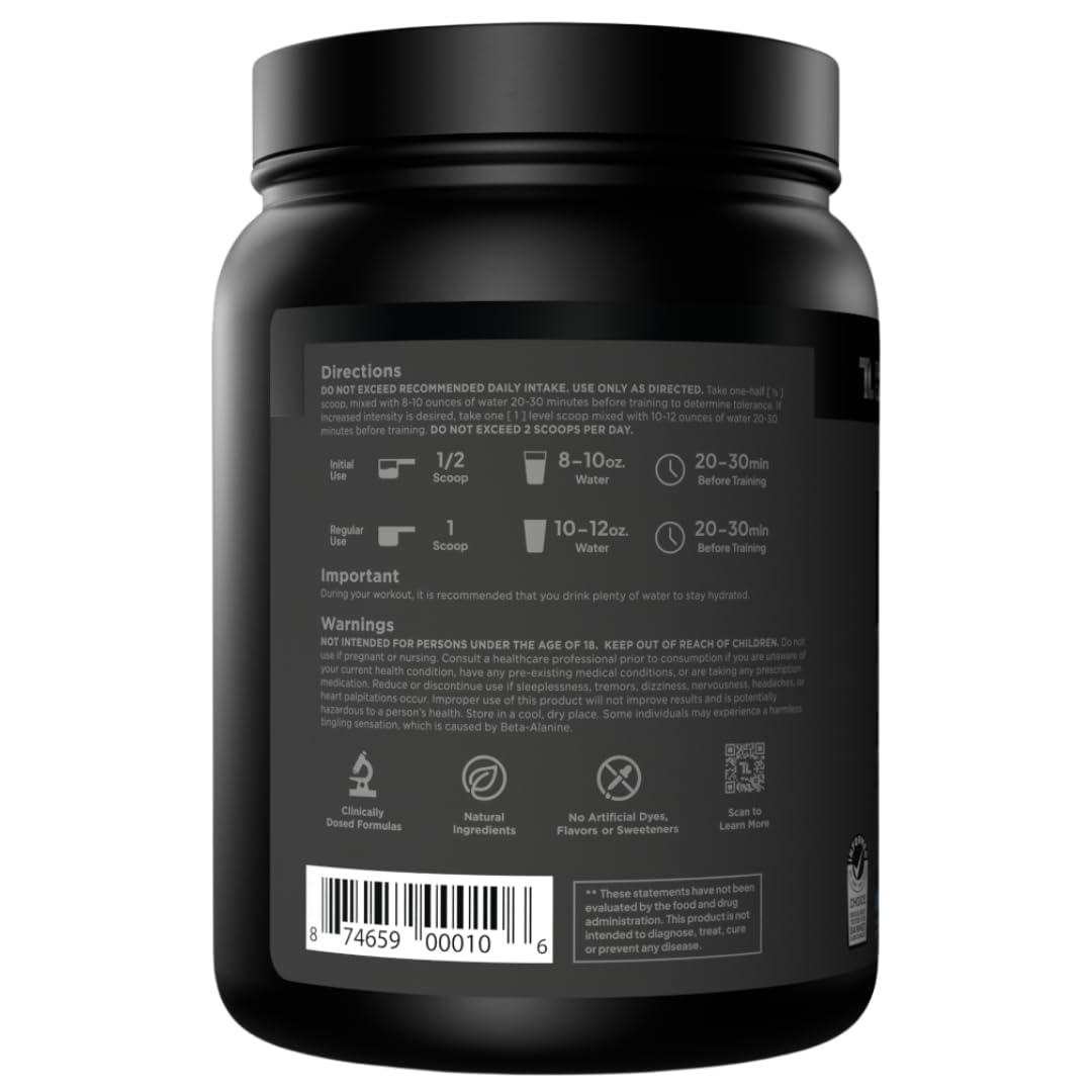 Transparent Labs atleta levantando pesas usando Bulk Black para mayor potencia