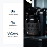 Transparent Labs vaso con mezcla preparada para energía preentreno