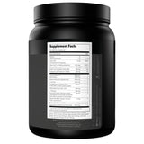 Transparent Labs comparación de tamaño del envase facilitando almacenamiento