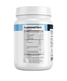 Transparent Labs frutas peach mango junto al envase resaltando sabor natural