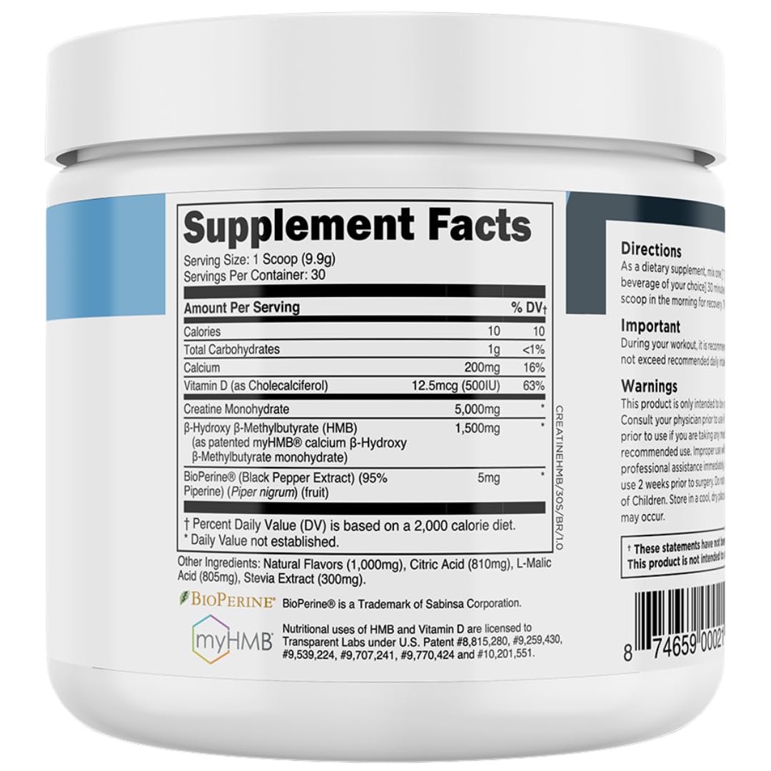 Transparent Labs suplemento en uso durante entrenamiento, soporte en series intensas