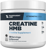 Transparent Labs bote frontal mostrando diseño y beneficios clave