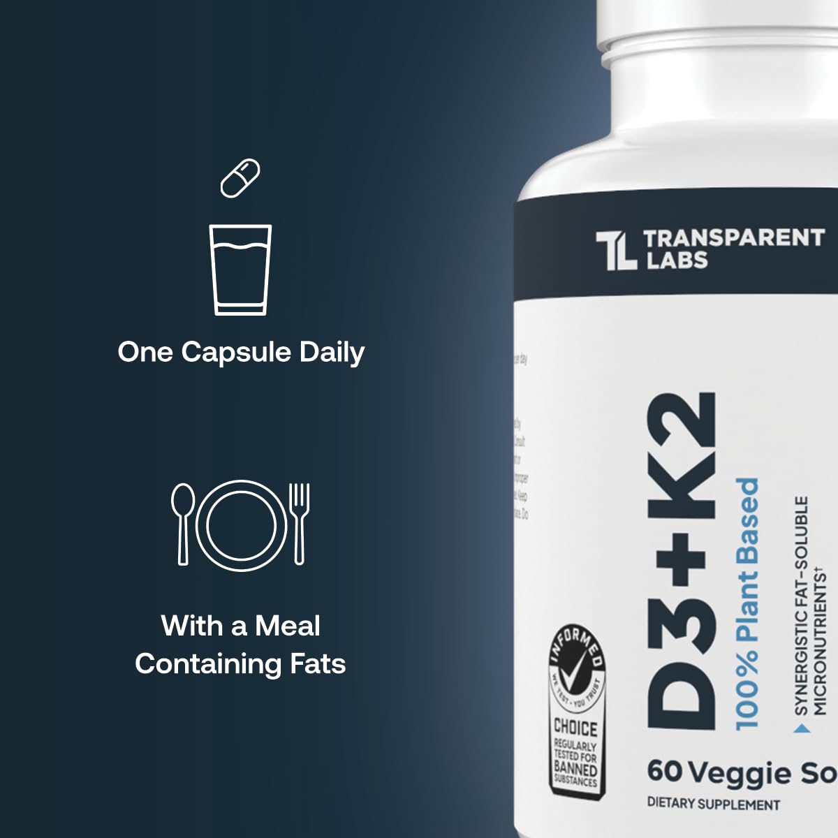 Transparent Labs ingredientes veganos: líquenes y garbanzos, origen claro