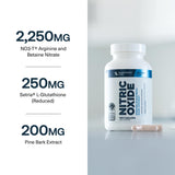 Transparent Labs detalle de etiqueta con lista de ingredientes y dosis claras