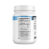 Transparent Labs frasco abierto con polvo tropical, presentación y color del producto