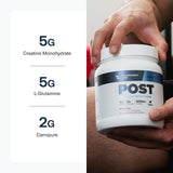 Detalle de la etiqueta Transparent Labs con ingredientes y dosis claras para confianza