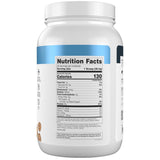 Transparent Labs tarro junto a una regla para comparar tamaño del envase