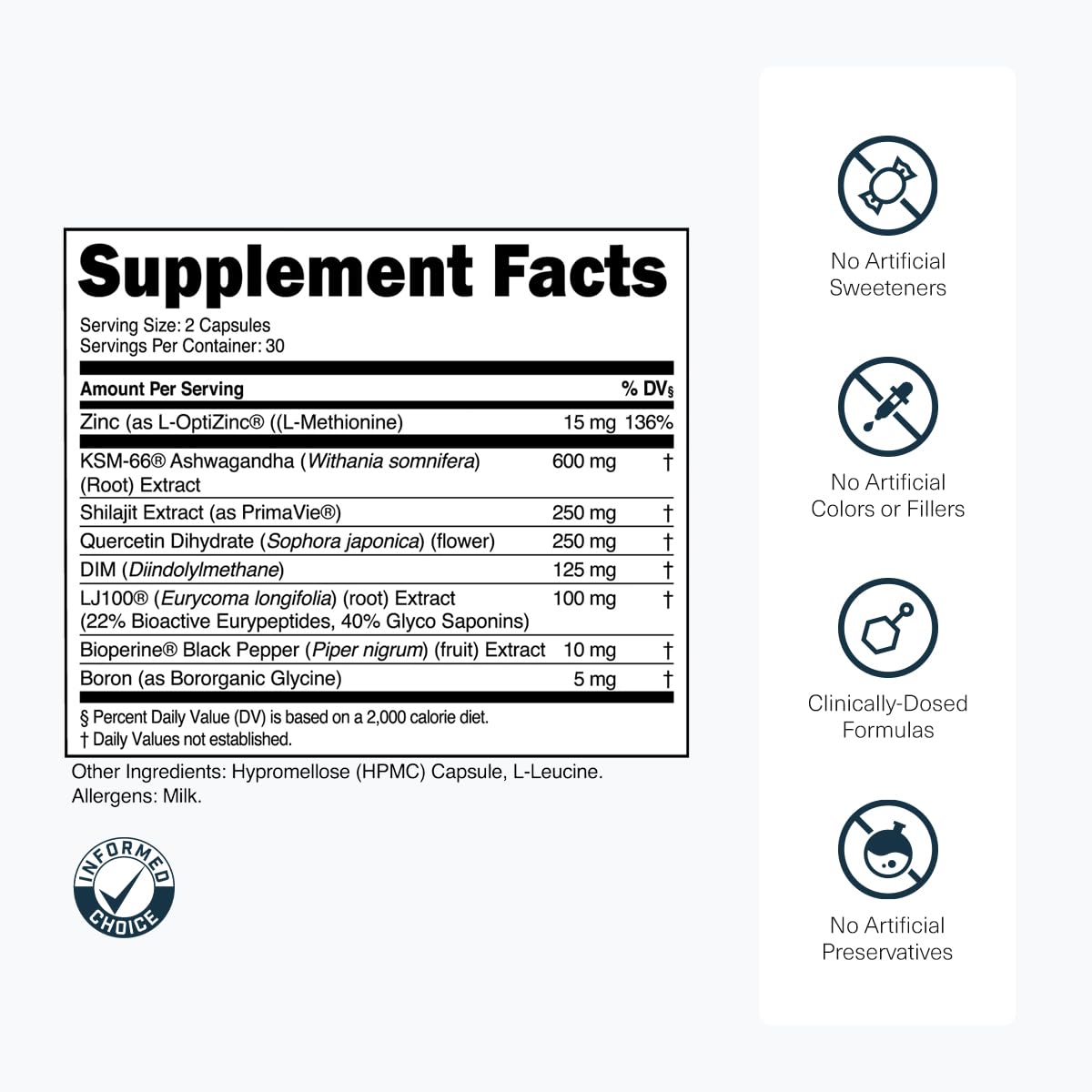Transparent Labs Vitality primer plano de cápsulas que muestra textura y calidad
