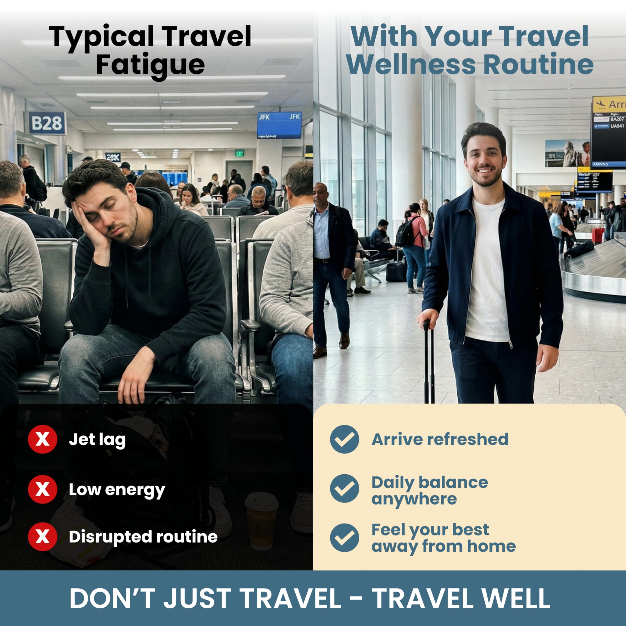 TravelVita etiqueta con ingredientes clave para transparencia