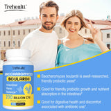 Trehealtt etiqueta con ingredientes que destaca pureza y sin alérgenos