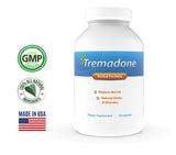 Tremadone cápsulas detalle de textura para fácil absorción