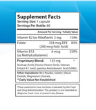 Tremadone etiqueta con lista de ingredientes y beneficios claros