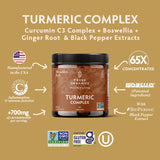 TRIBE ORGANICS cápsulas textura cercana que resalta pureza vegana